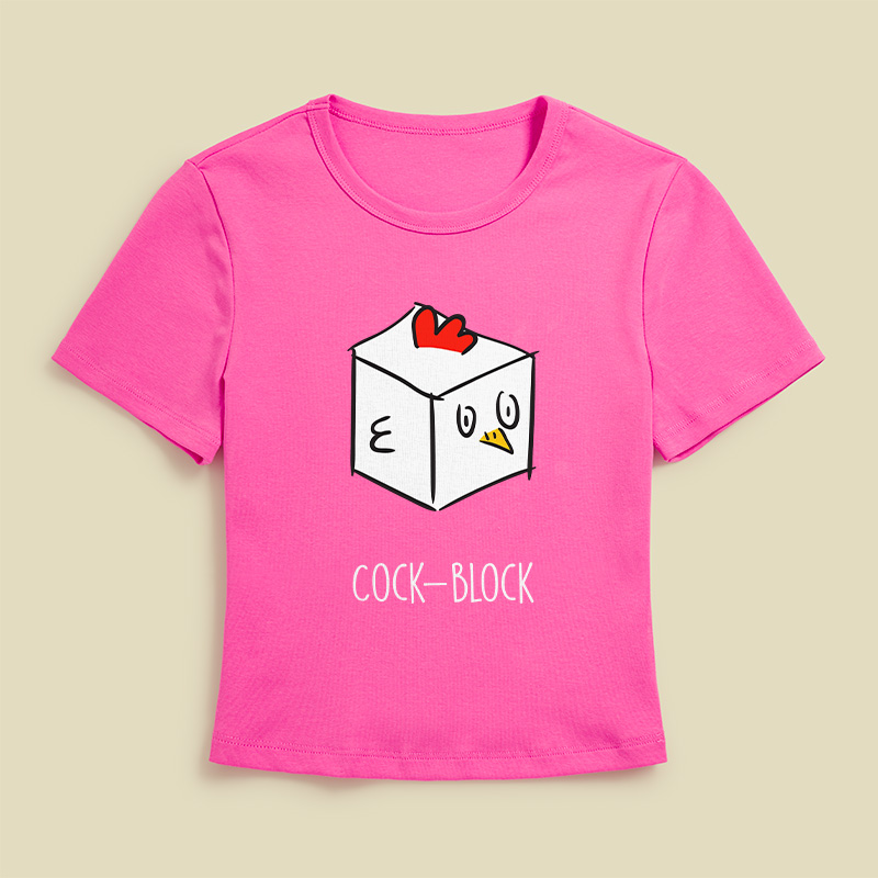 Cock-Block Geek Baby Tee