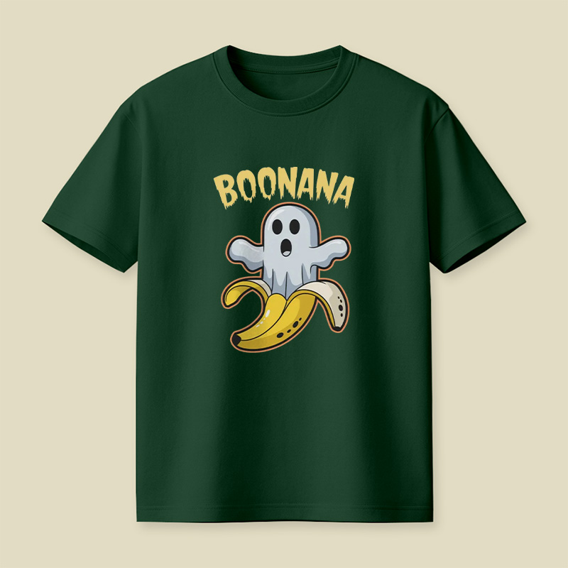 Halloween Boonana Ghost Banana Playful T-Shirt