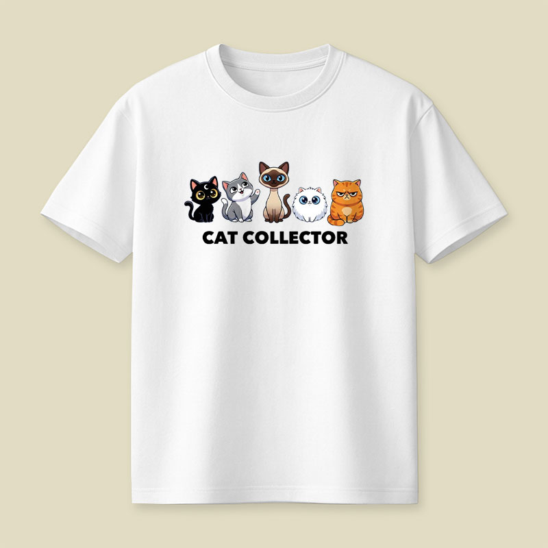Cat Collector Playful T-Shirt