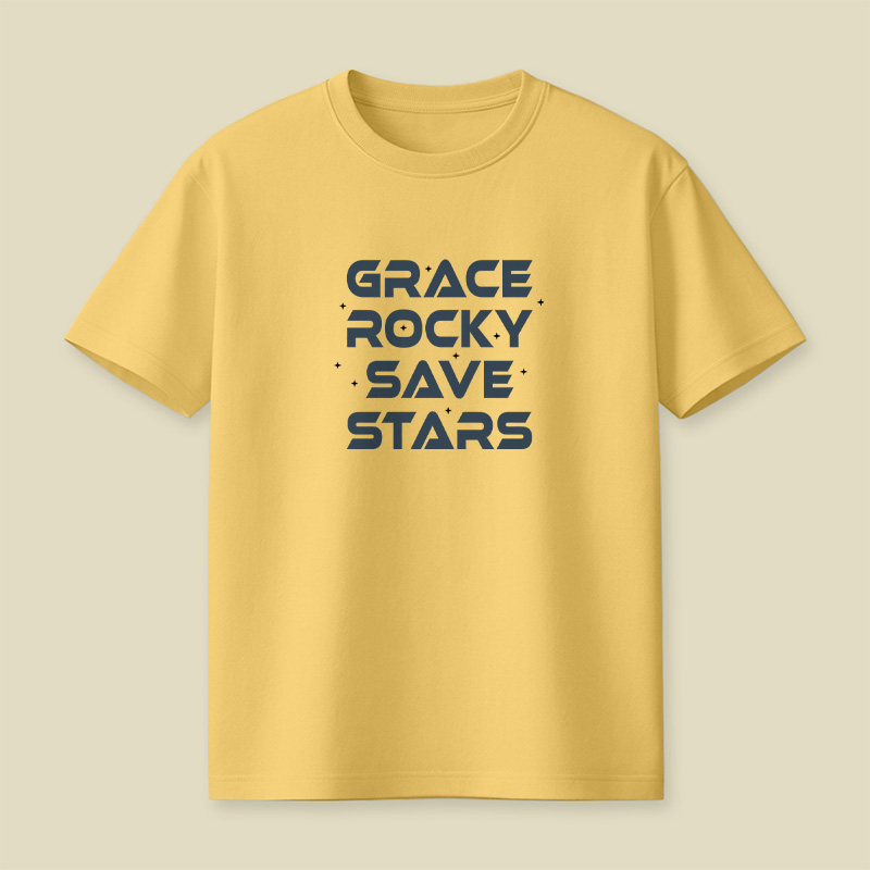 Grace Rocky Save Stars Playful T-Shirt