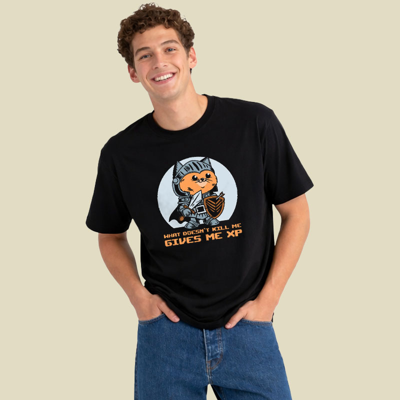 What Doesnt Kill Me Gives Me XP Playful T-Shirt