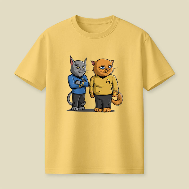 Cats Trek Playful T-Shirt