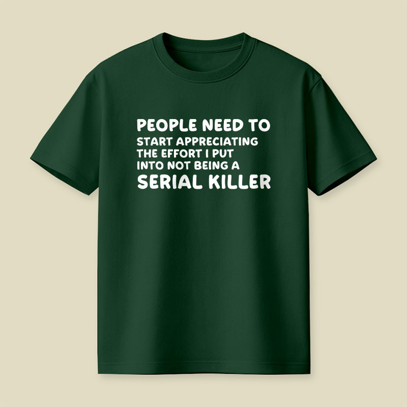 Serial Killer Playful T-Shirt