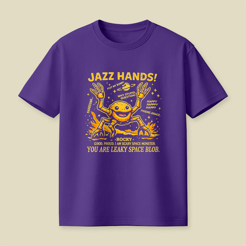 Project Hail Mary Jazz Hands Playful T-Shirt