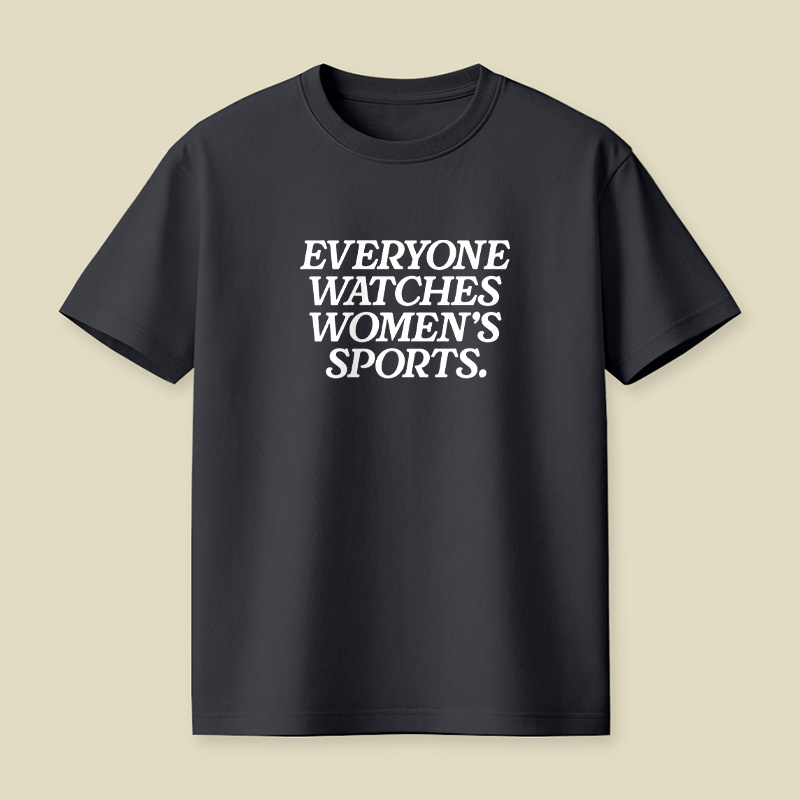 Women Sports Support Playful T-Shirt