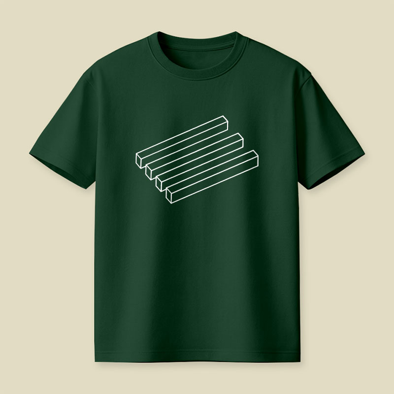 The Mathematics of Visual Illusions Playful T-Shirt