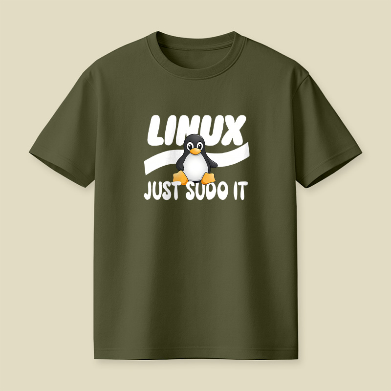 Linux Just Sudo It Playful T-Shirt
