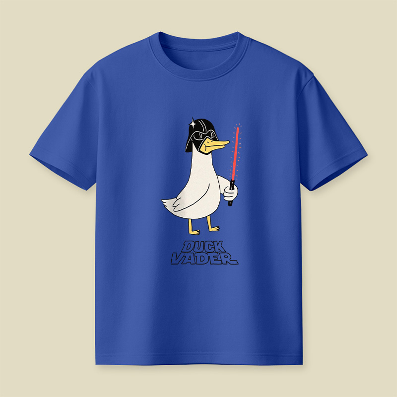 Galactic Duck Character Playful T-Shirt