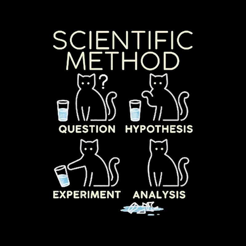 Scientific Method Playful T-Shirt