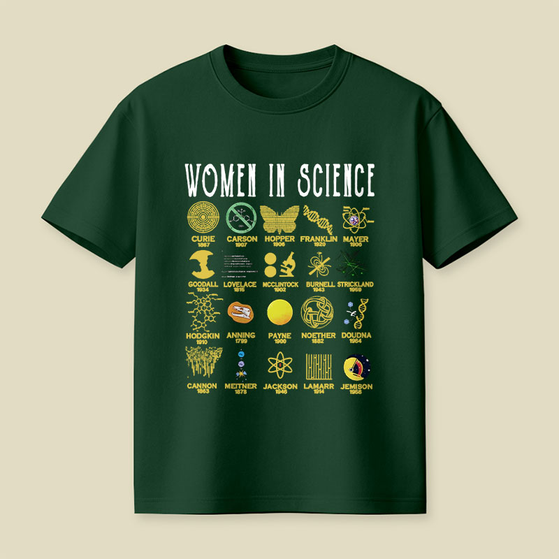 Women In Science Playful T-Shirt