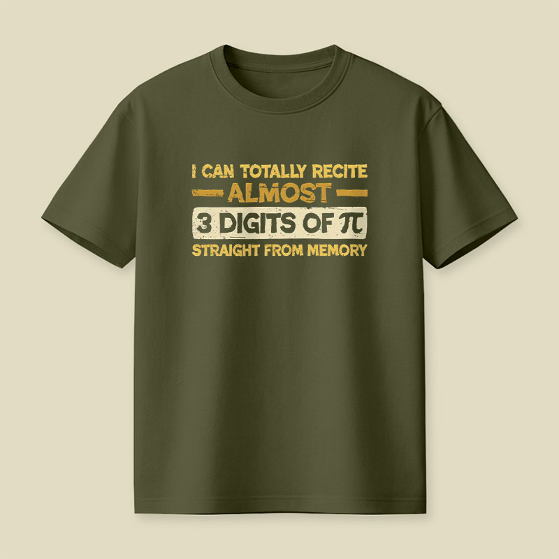 3 Digits Of Pi Playful T-Shirt