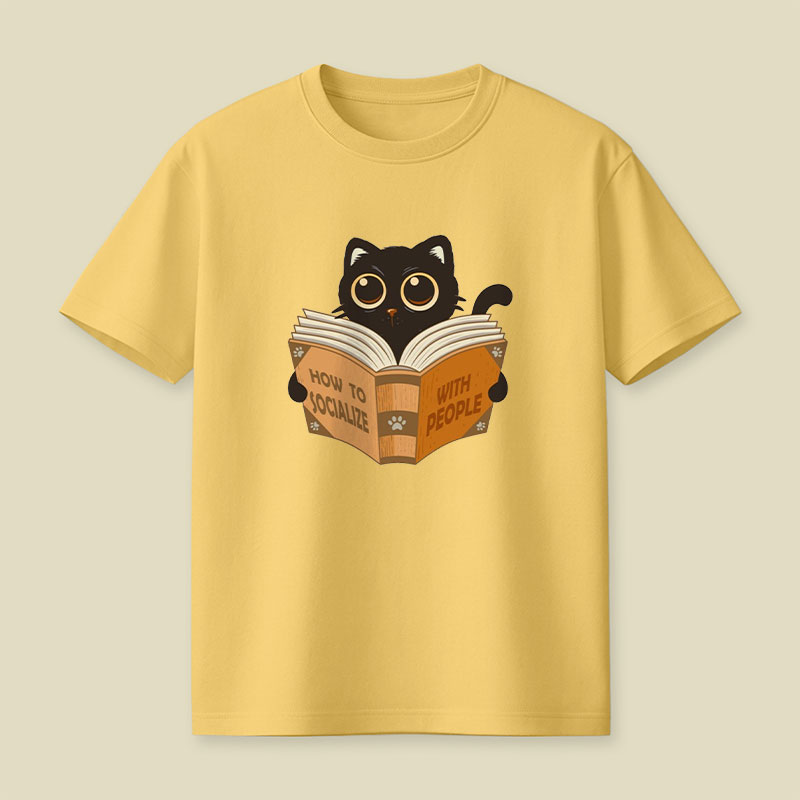 How To Socialize With People Playful T-Shirt