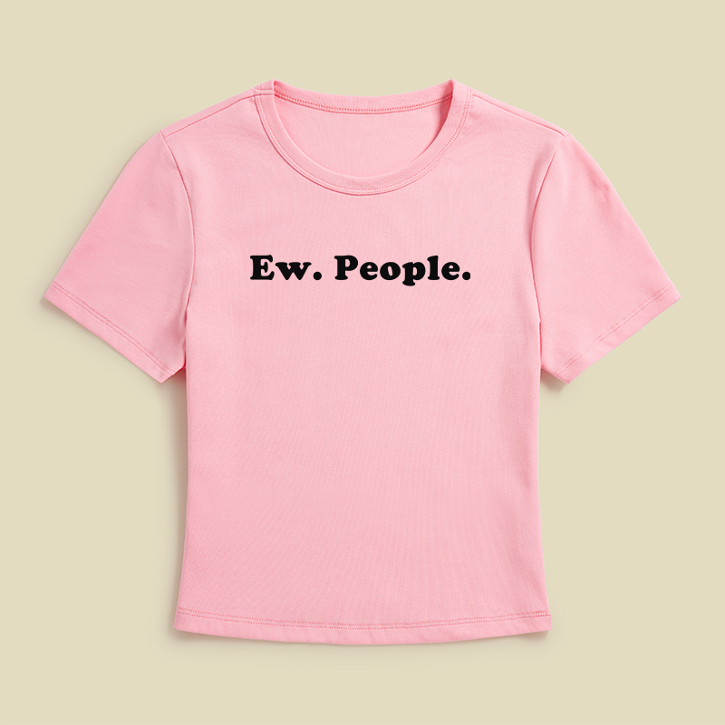 Ew People Geek Baby Tee