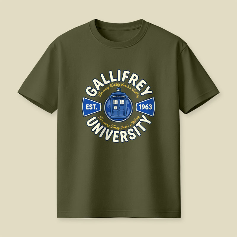 Gallifrey University Playful T-Shirt