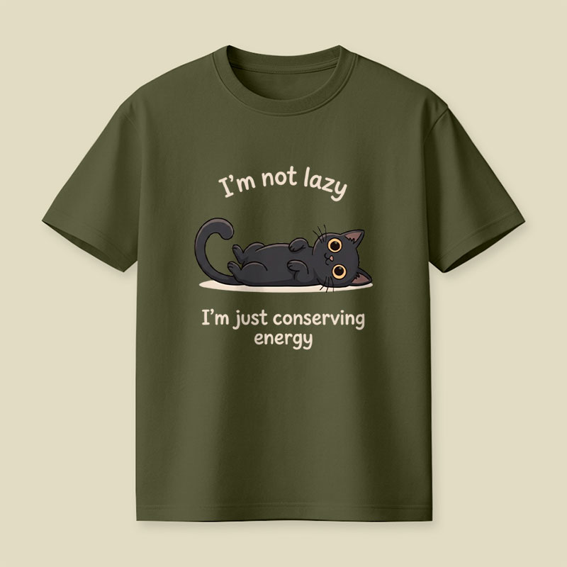 Conserving Energy Playful T-Shirt