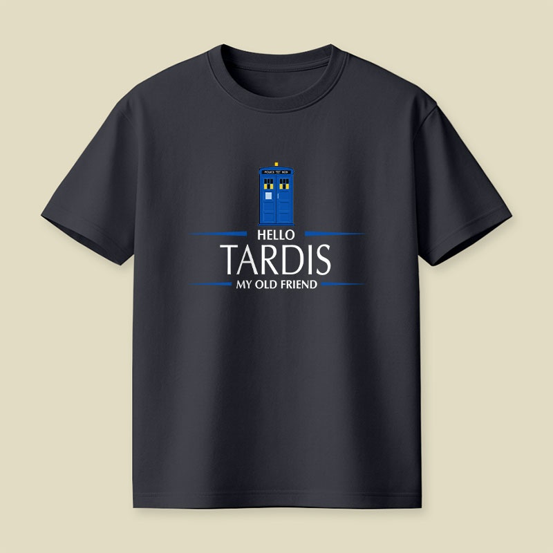 Hello Tardis Playful T-Shirt