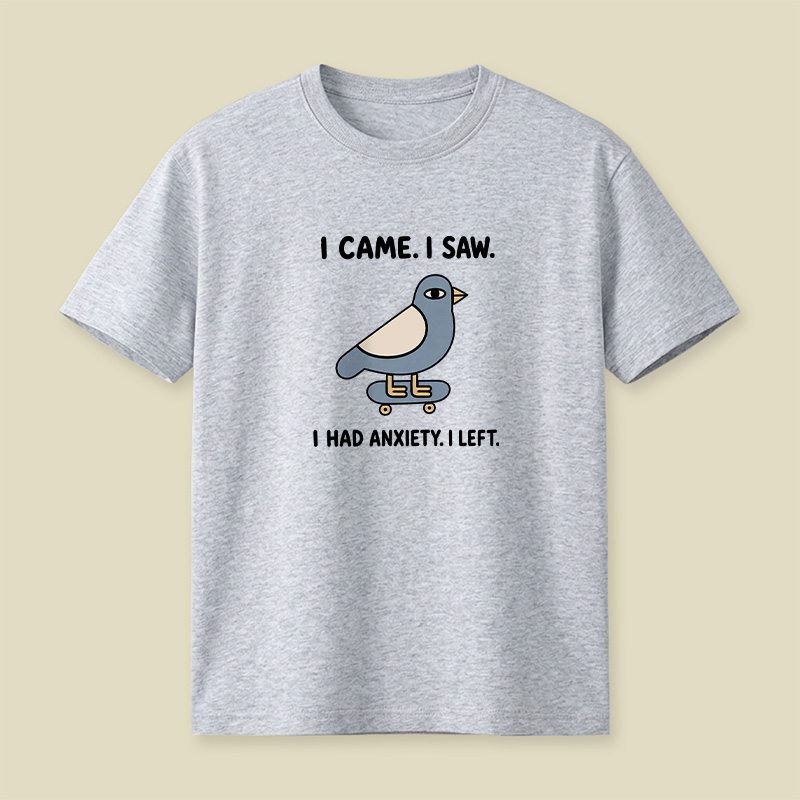 Funny Meme Bird Just Needs A Break Playful T-Shirt