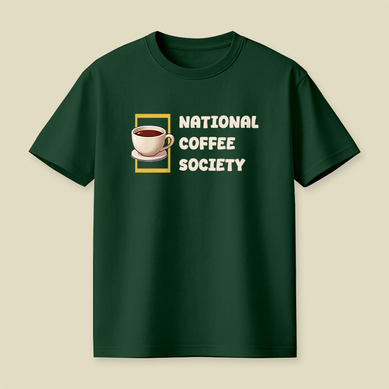National Coffee Society Playful T-Shirt