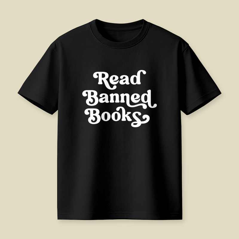 Read Banned Books Playful T-Shirt