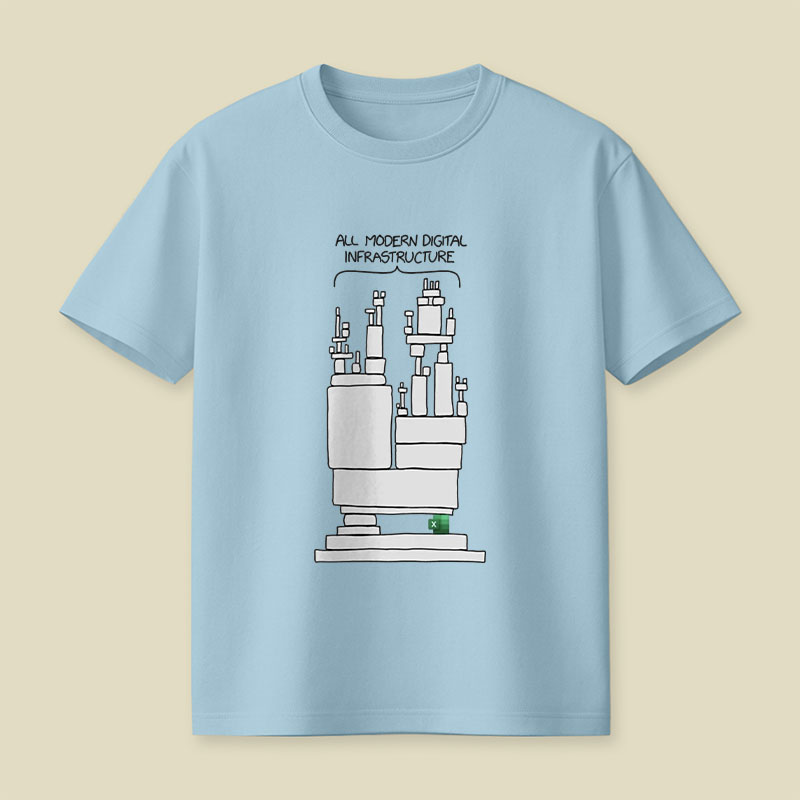 Powered By Excel Playful T-Shirt