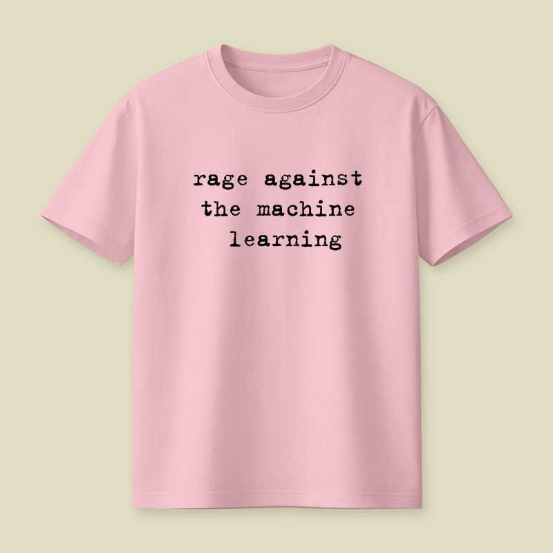Machine Learning Rock Pun Playful T-Shirt
