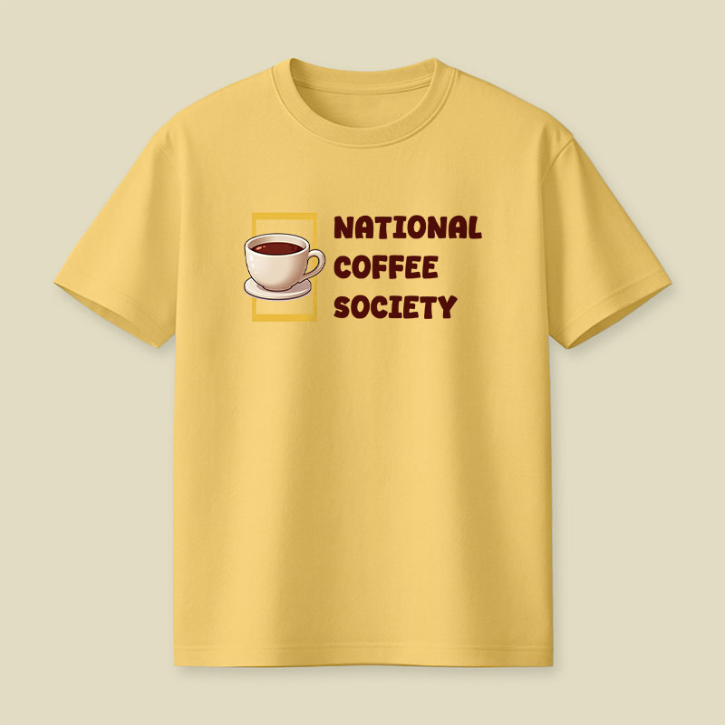 National Coffee Society Playful T-Shirt