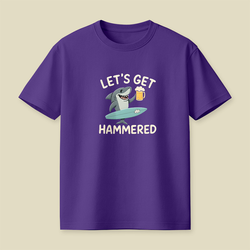 Hammered Shark Playful T-Shirt