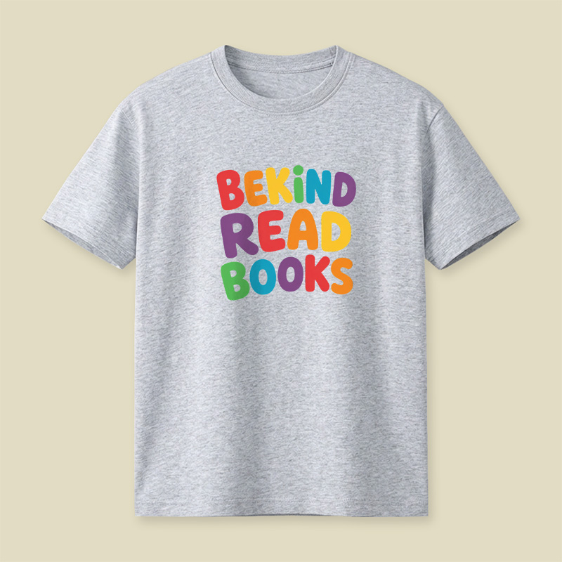 Be Kind Read Books Playful T-Shirt