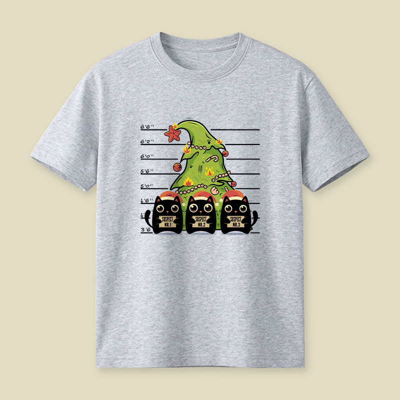 The Usual Kitty Suspects Playful T-Shirt