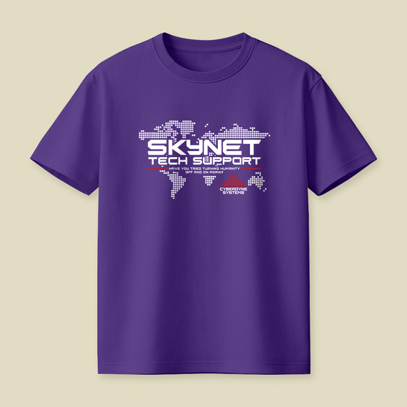 Skynet Tech Support Playful T-Shirt