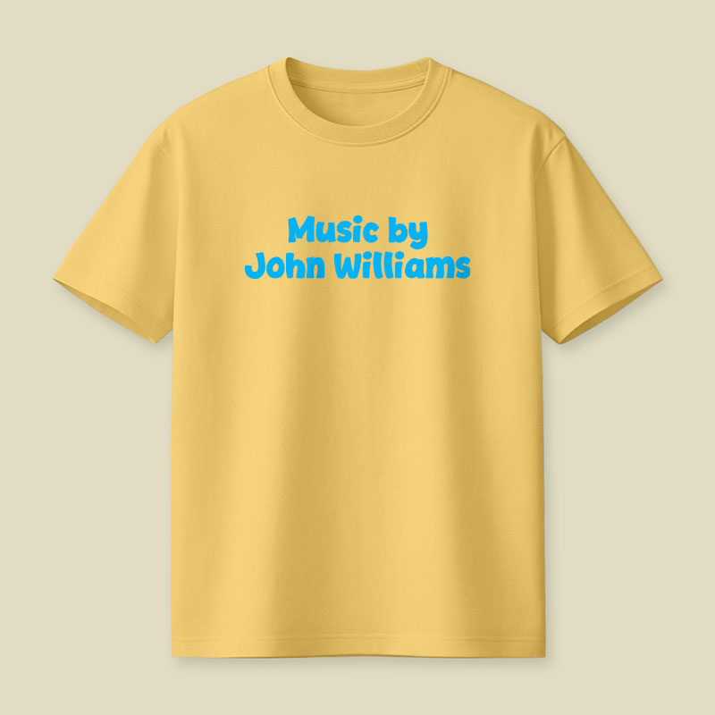 Music by John Williams Playful T-Shirt
