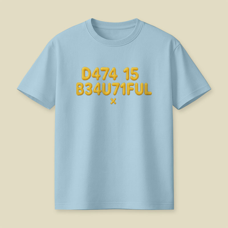 Data is Beautiful Playful T-Shirt