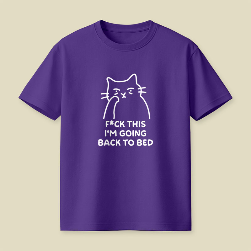 Im Going Back to Bed Playful T-Shirt