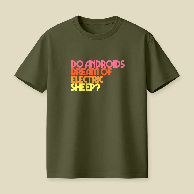 Do Androids Dream Of Electric Sheep Playful T-Shirt