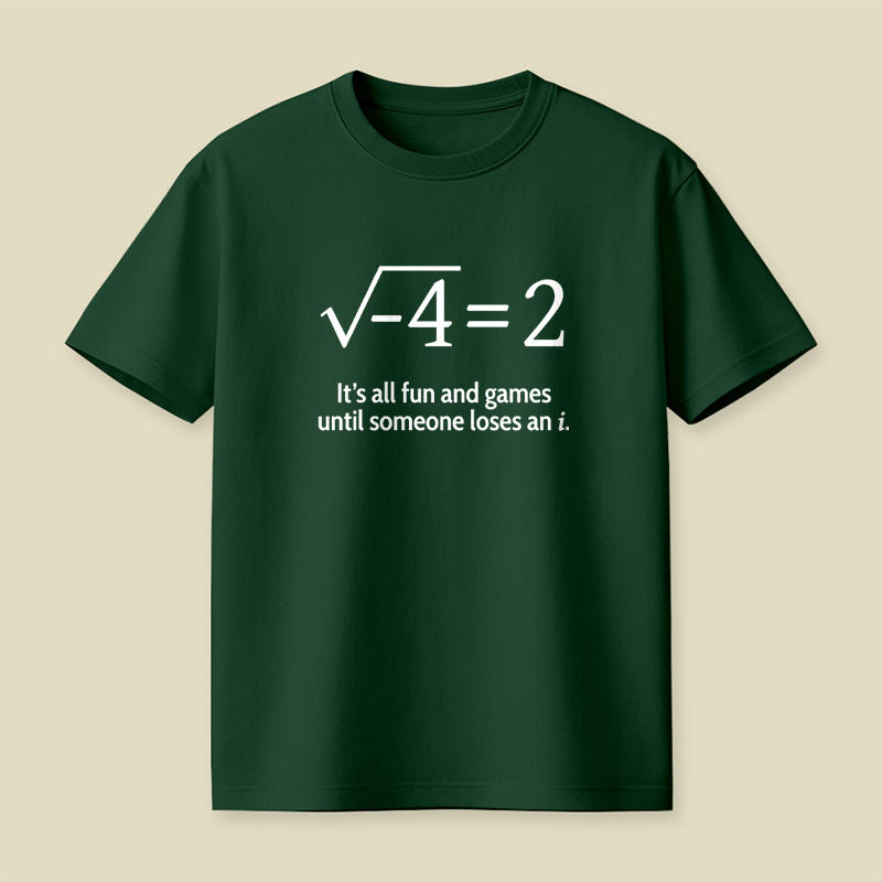 Math Joke Squad Playful T-Shirt