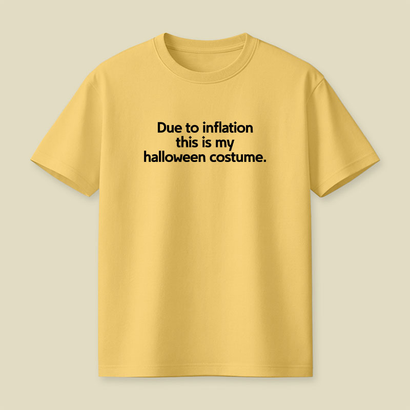 This Is My Halloween Costume Funny Playful T-Shirt