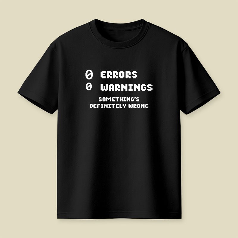 0 Errors 0 Warnings Playful T-Shirt