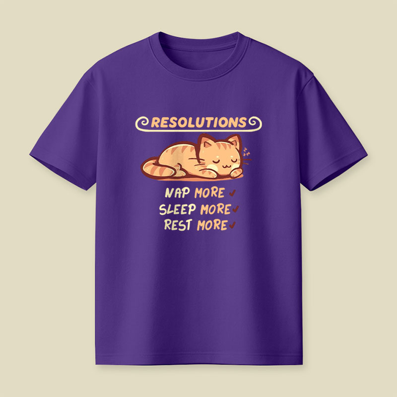 Resolution to Sleep Playful T-Shirt
