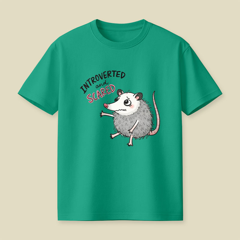 Introverted And Scared Playful T-Shirt