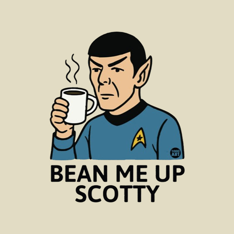 BEAN ME UP Playful T-Shirt