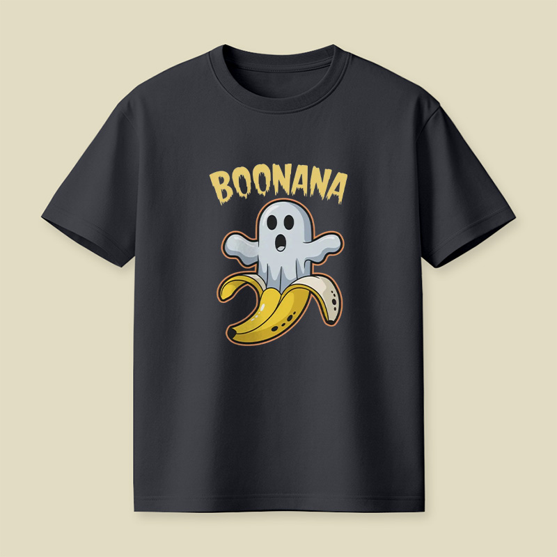 Halloween Boonana Ghost Banana Playful T-Shirt