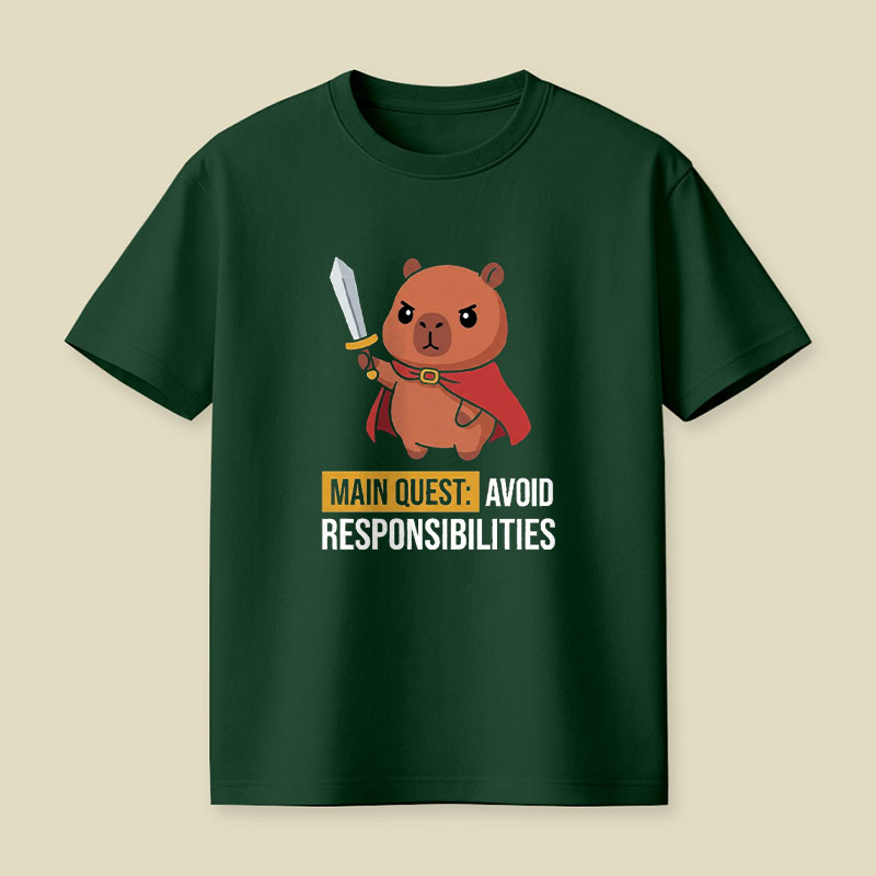 Avoid Responsibilities Playful T-Shirt
