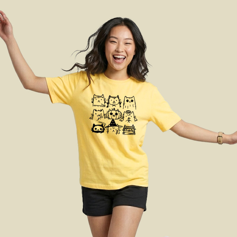 Trick or Cats Playful T-Shirt