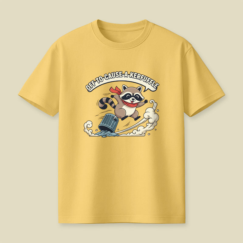 Off To Cause A Kerfuffle Playful T-Shirt