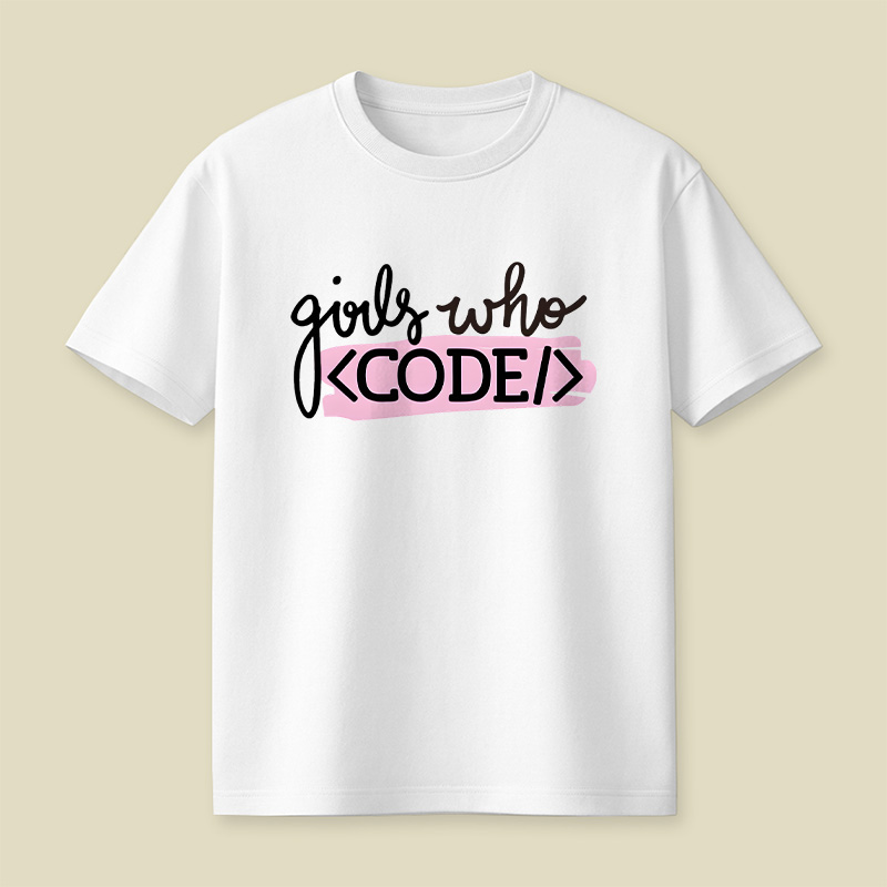 Girls Who Code Playful T-Shirt