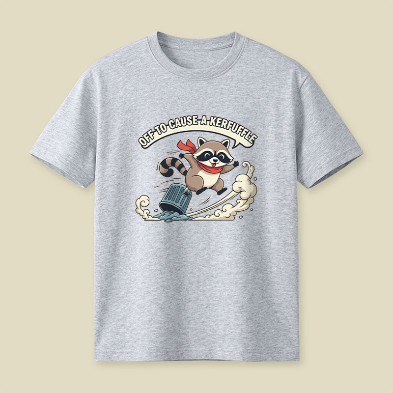 Off To Cause A Kerfuffle Playful T-Shirt