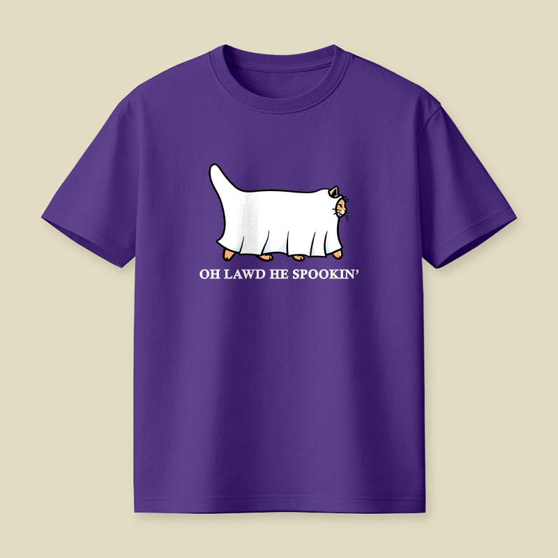 Oh Lawd He Spookin Playful T-Shirt