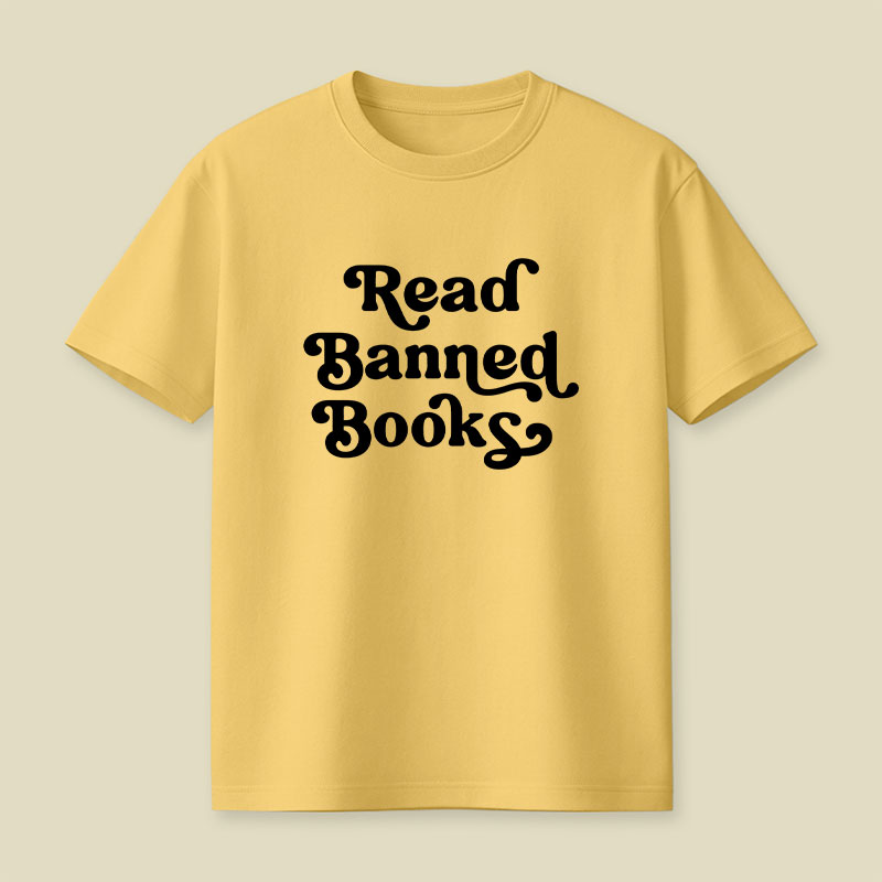 Read Banned Books Playful T-Shirt