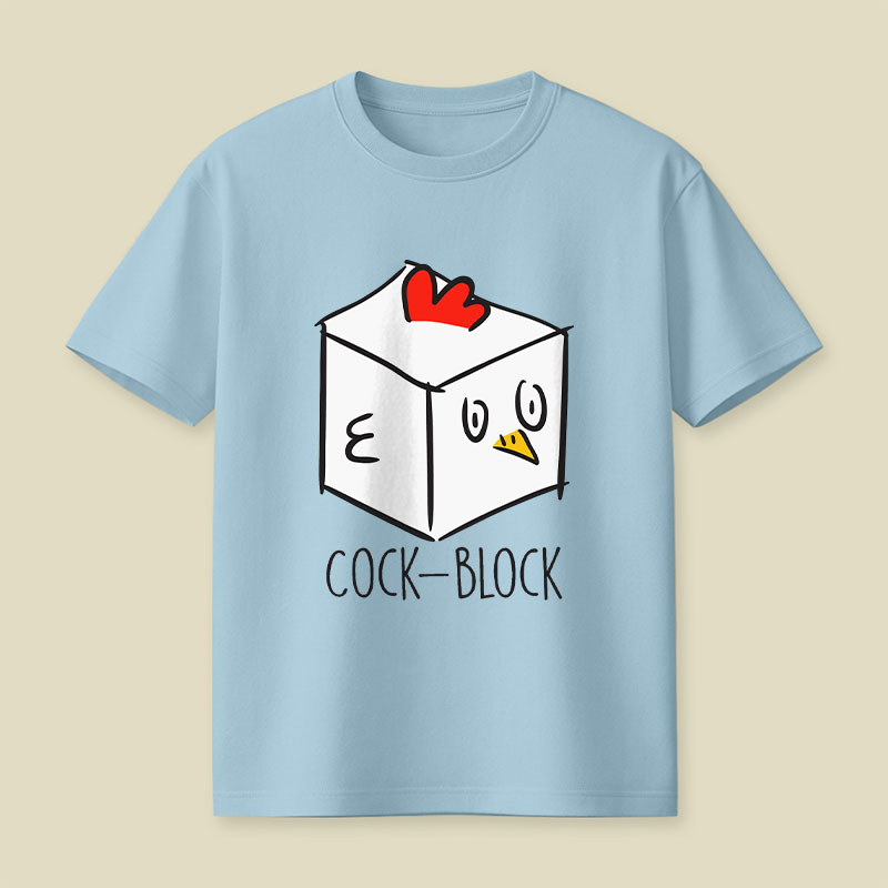 Cock-Block Playful T-Shirt