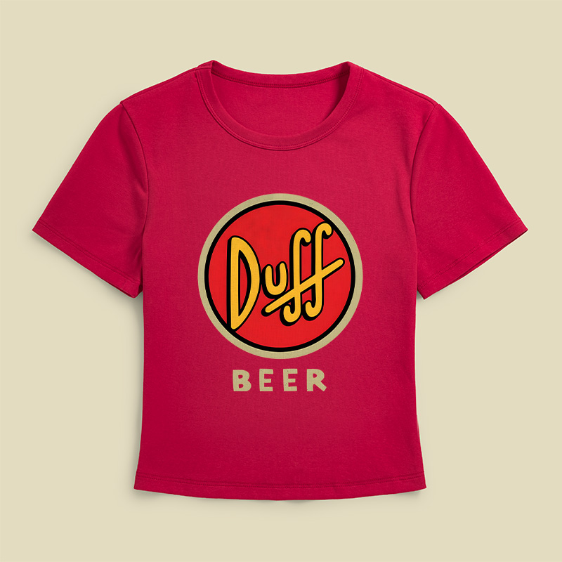 Duff Beer Geek Baby Tee